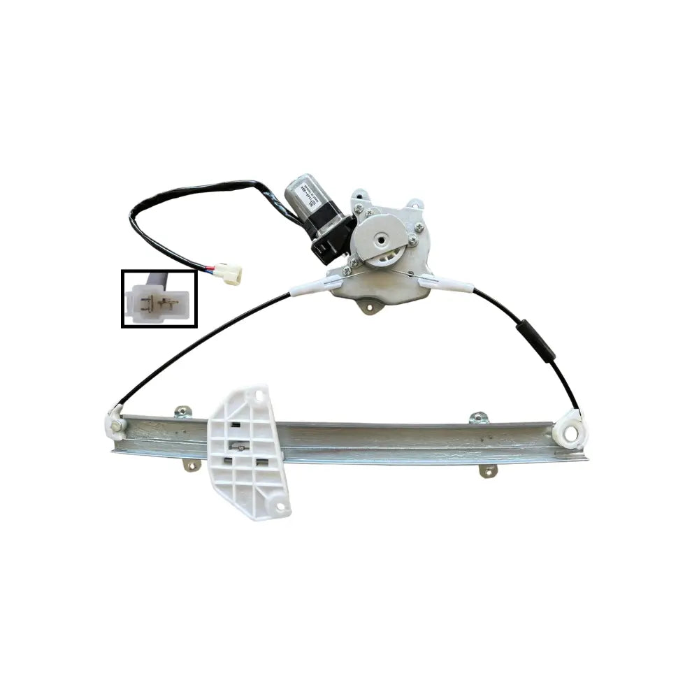 cremallera alzavidrio mitsubishi lancer 1993-1996 delantera izquierda electrica