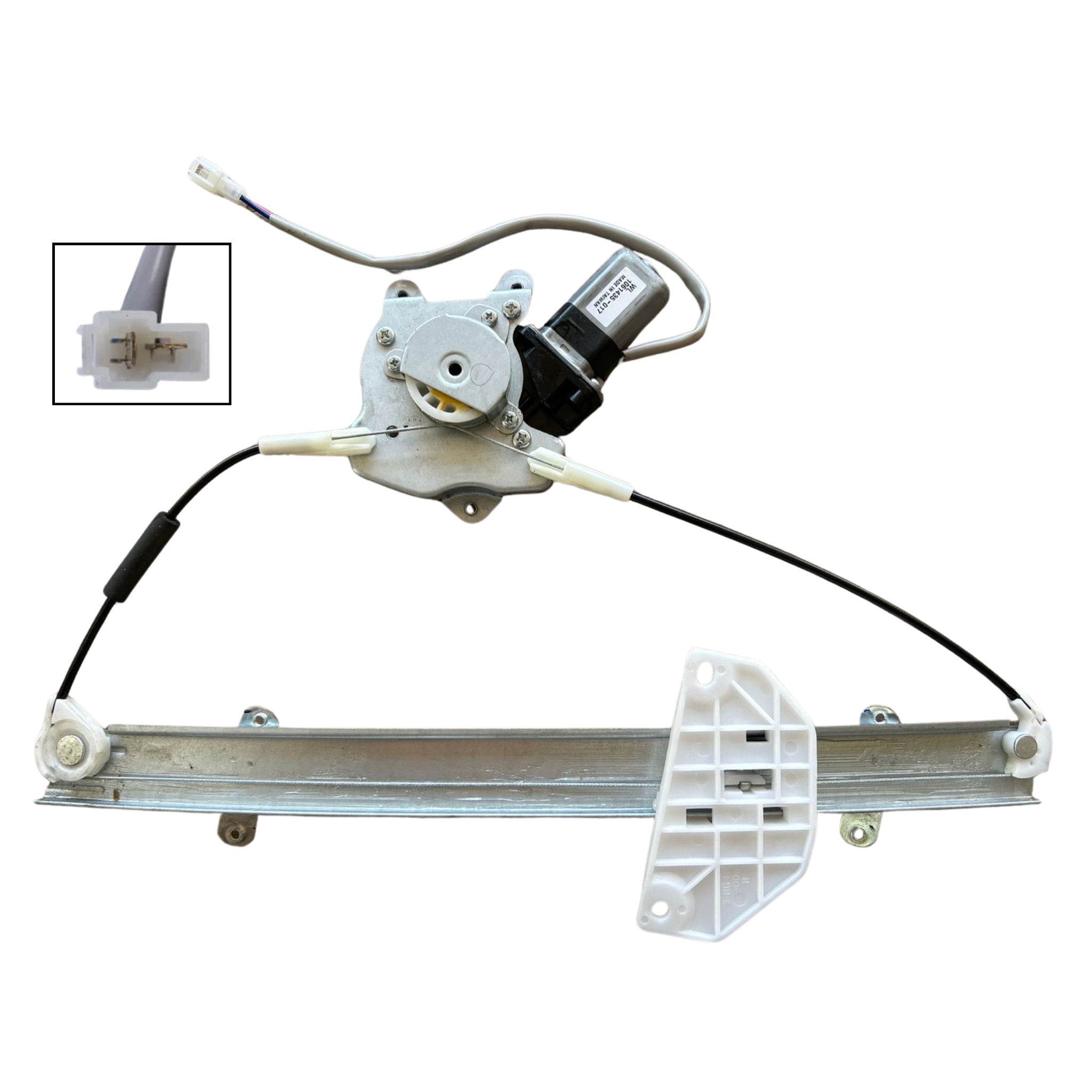 CREMALLERA ALZA VIDRIO MITSUBISHI LANCER 1993-1996 DELANTERA DERECHA ELECTRICA