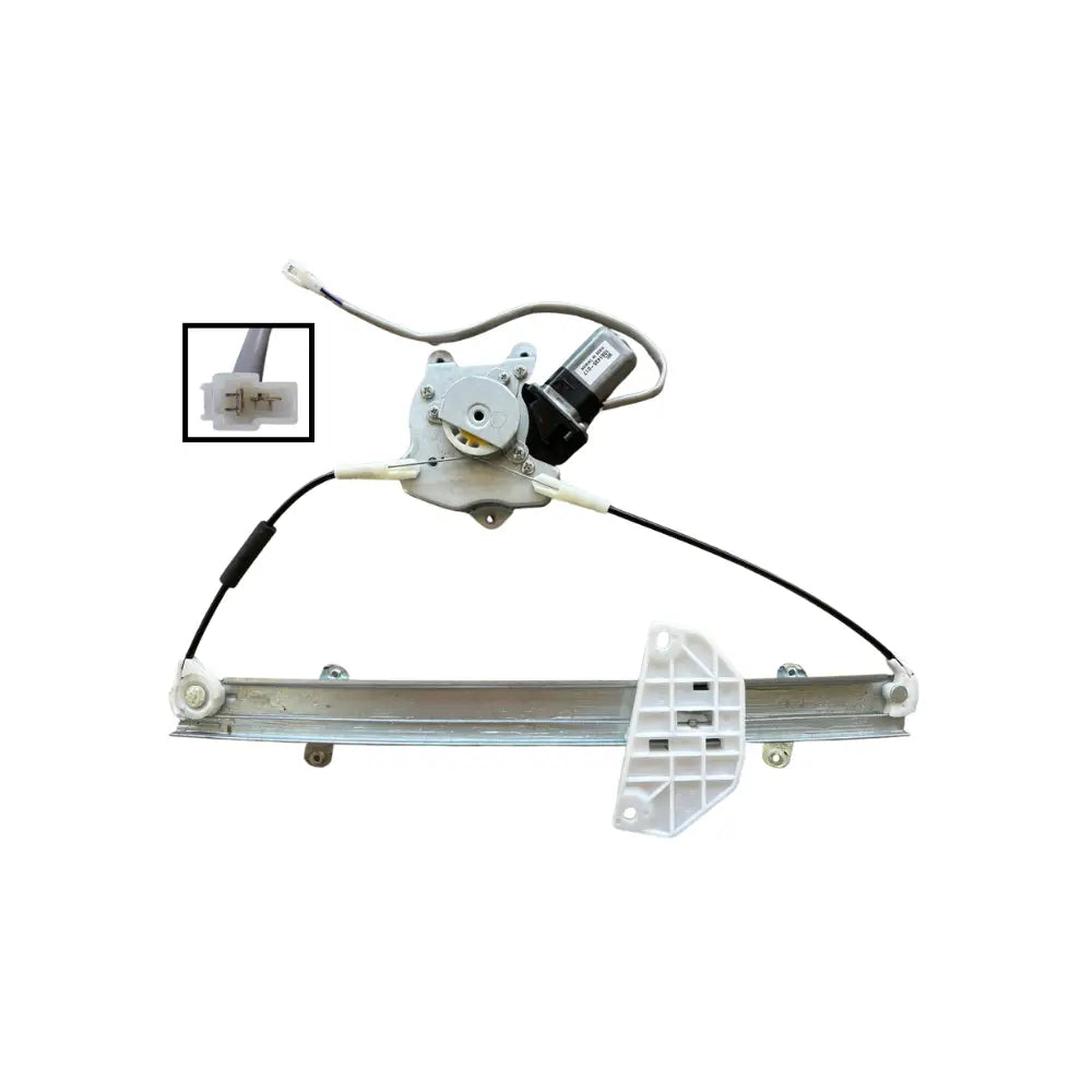 cremallera alzavidrio mitsubishi lancer 1993-1996 delantera derecha electrica